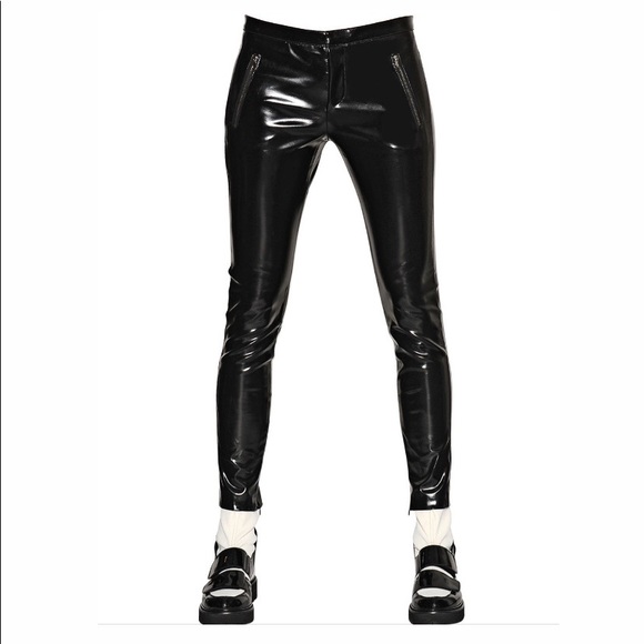 NEW MSGM Milano Vinyl pants - Picture 16 of 16